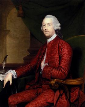Joshua Reynolds : Portrait Of John Simpson Of Bradley Hall Northumberland